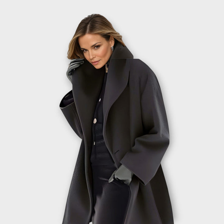 Jonna™ | Stilfuld Oversized Uldfrakke