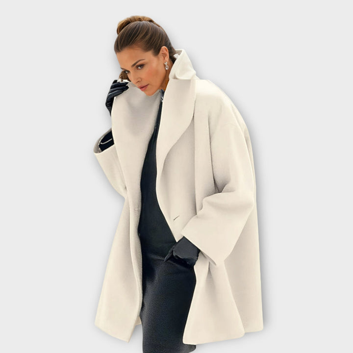 Jonna™ | Stilfuld Oversized Uldfrakke