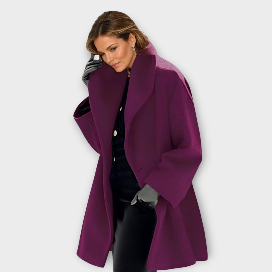 Jonna™ | Stilfuld Oversized Uldfrakke