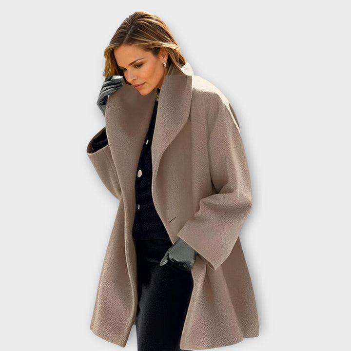 Jonna™ | Stilfuld Oversized Uldfrakke